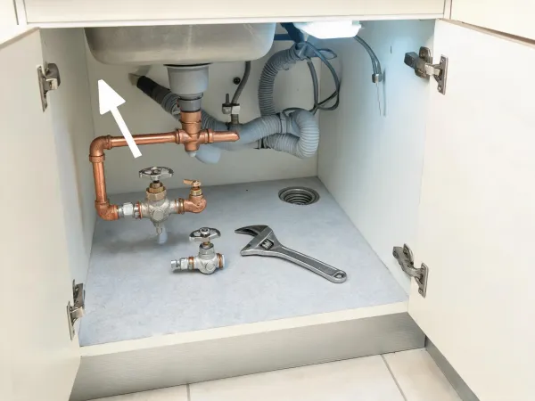Fixture shut off valve replacement
