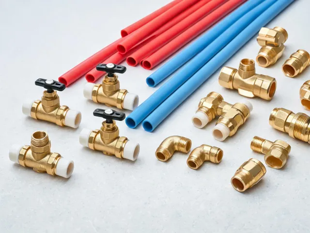 PEX valve layout for a remodel