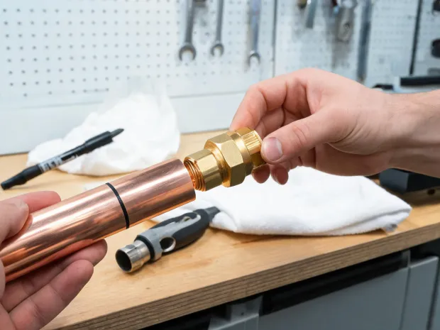 Installing Sharkbite on copper pipe